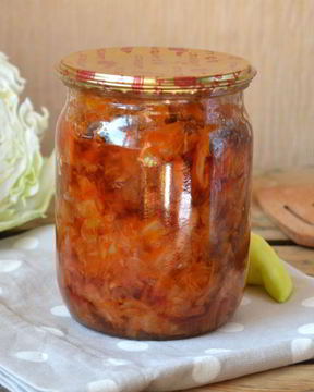 Солянка без грибов на зиму