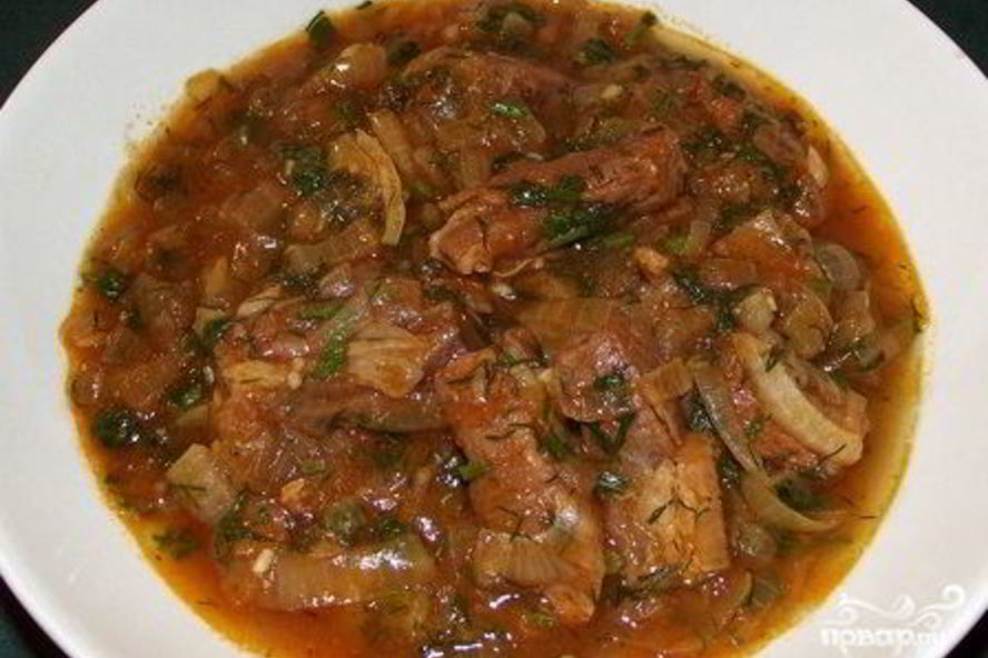 Рецепт солянки из говядины