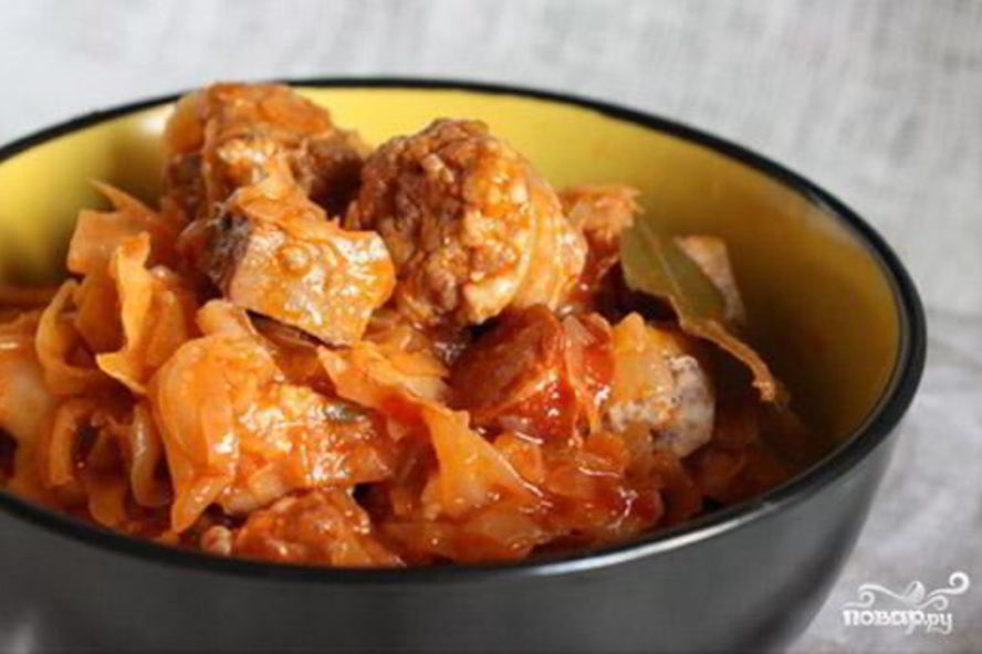 Рецепт солянки из капусты