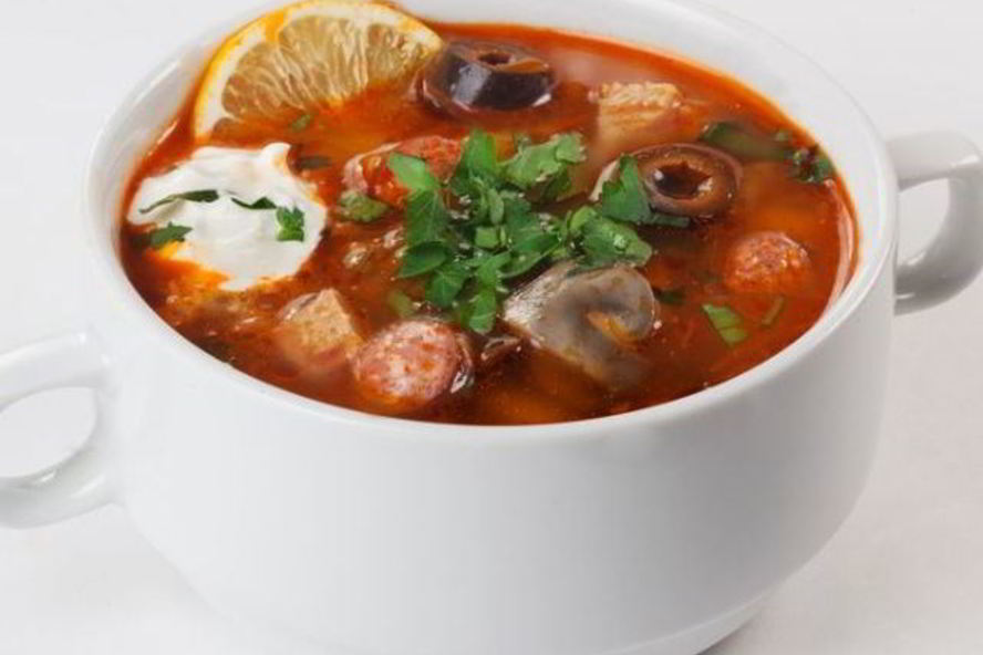 Рецепт солянки из свежих грибов