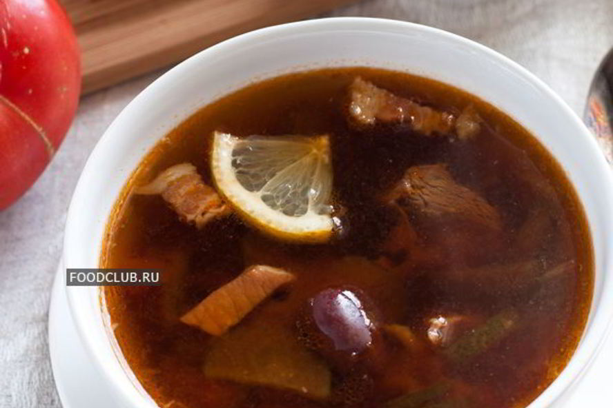 Рецепт солянки мясной