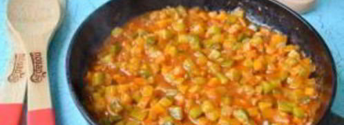 солянка с копченостями в хлебе. Шаг 5