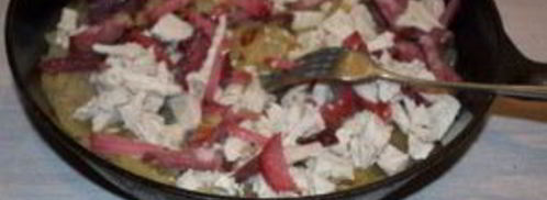 солянка с курицей и колбасой. Шаг 8