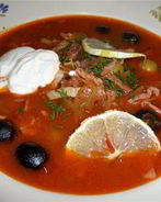 Солянка с мясом и картошкой