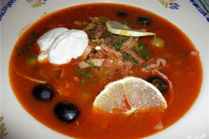 Рецепт солянки с мясом и картошкой