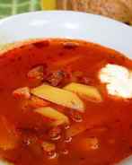 Солянка сборная мясная с картошкой