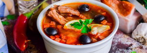 солянка в мультиварке. Шаг 12