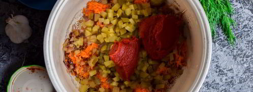 солянка в мультиварке. Шаг 6