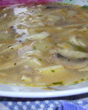 Суп грибной