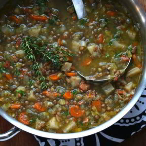 Суп из чечевицы