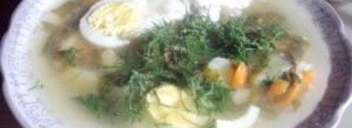 суп из щавеля с рисом. Шаг 11