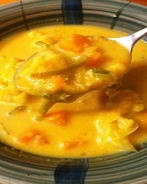 Суп из цветной капусты с рисом