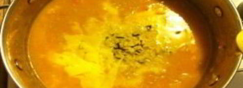 суп из цветной капусты с рисом. Шаг 8