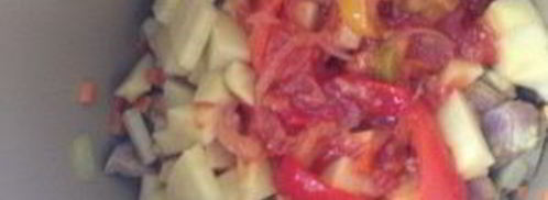 харчо из курицы в мультиварке. Шаг 5