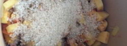 харчо из курицы в мультиварке. Шаг 6