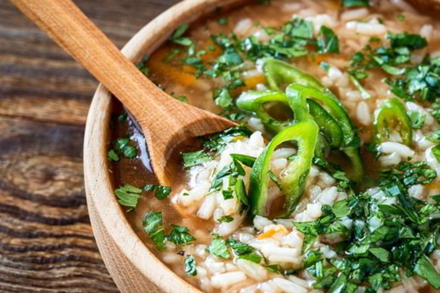 Рецепт харчо на баранине с зеленью