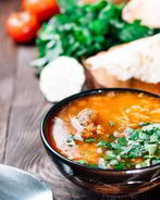 Харчо на свиных ребрышках