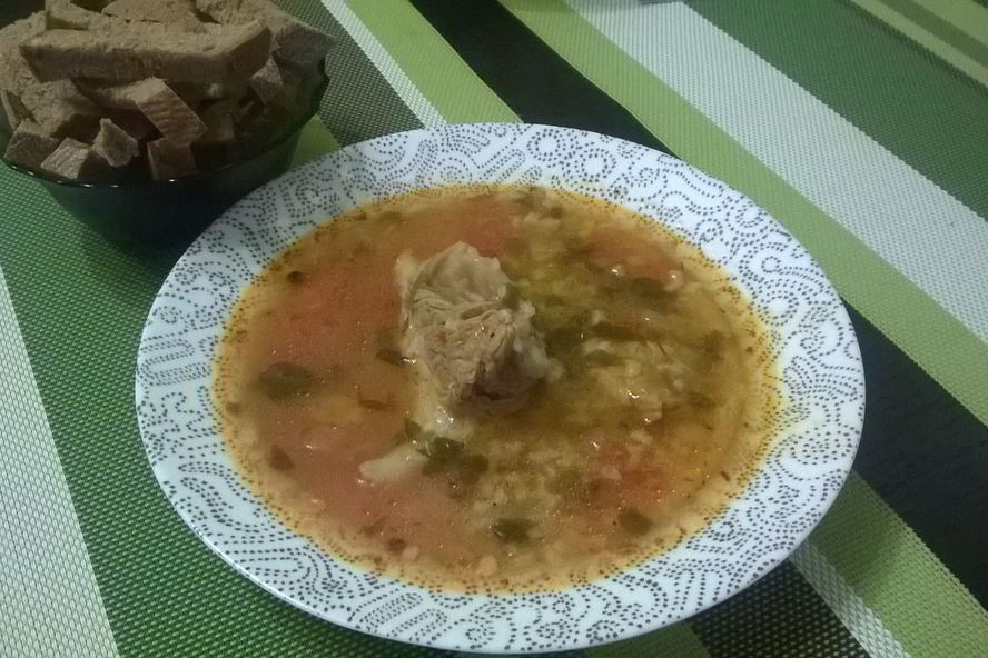 Рецепт харчо на телячем бульоне