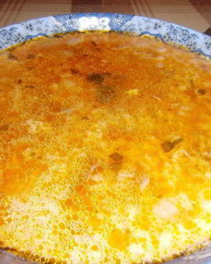 Харчо с бараниной и чили