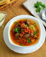 Харчо с перловкой