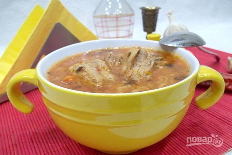 Рецепт классического супа харчо