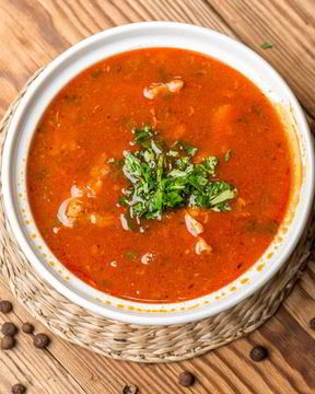 Пряный суп харчо в мультиварке