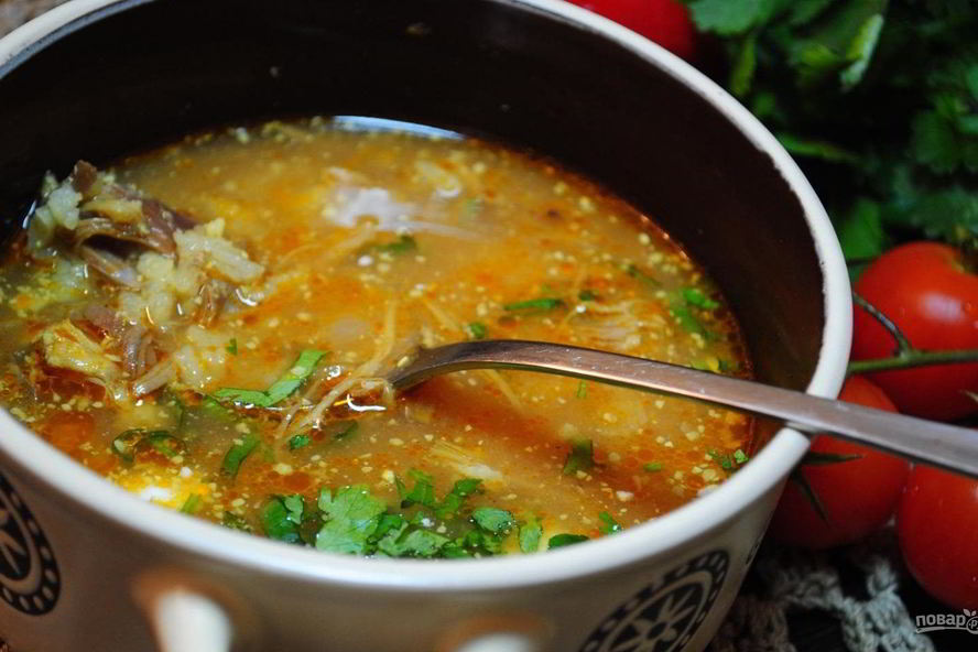 Рецепт супа харчо необычный