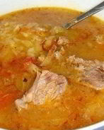 Суп Харчо по-грузински с грецкими орехами