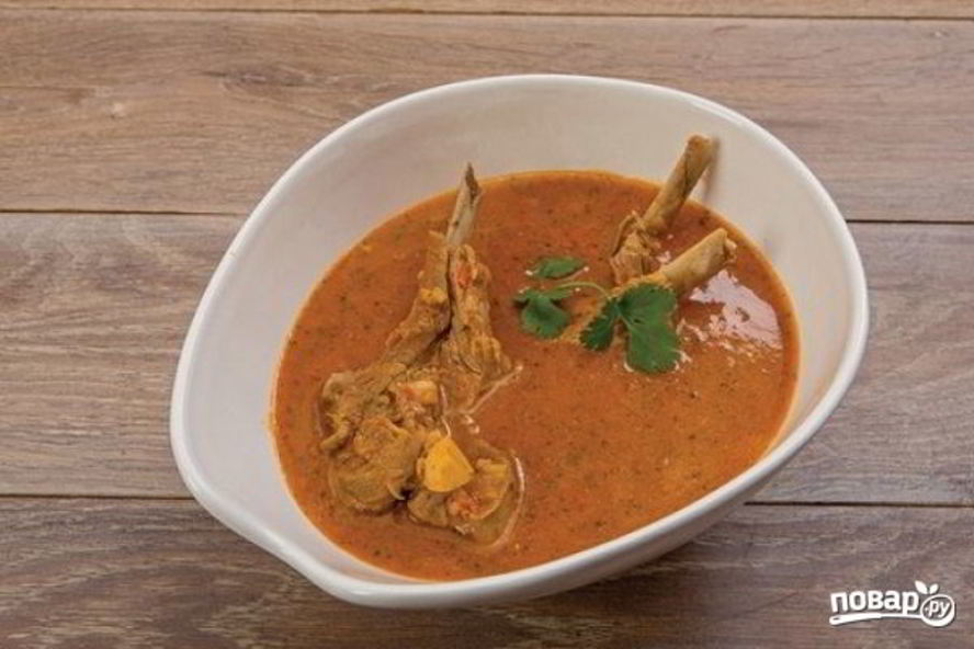 Рецепт супа харчо с бараниной