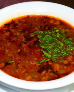 Суп Харчо с черносливом