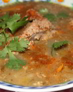 Суп Харчо с грецкими орехами