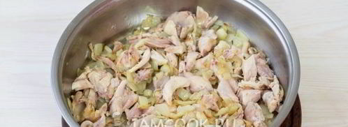 суп харчо с курицей и рисом. Шаг 13