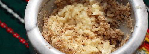 суп харчо с соусом ткемали. Шаг 9