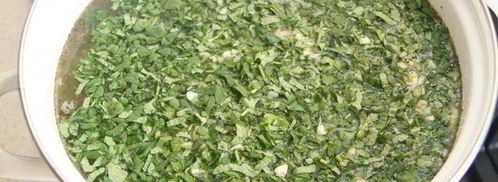 зеленое харчо. Шаг 16