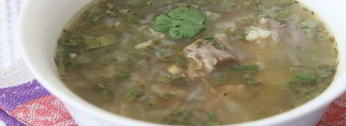 зеленое харчо. Шаг 17