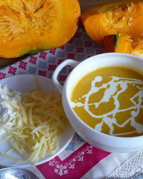 Ароматный тыквенный суп-пюре