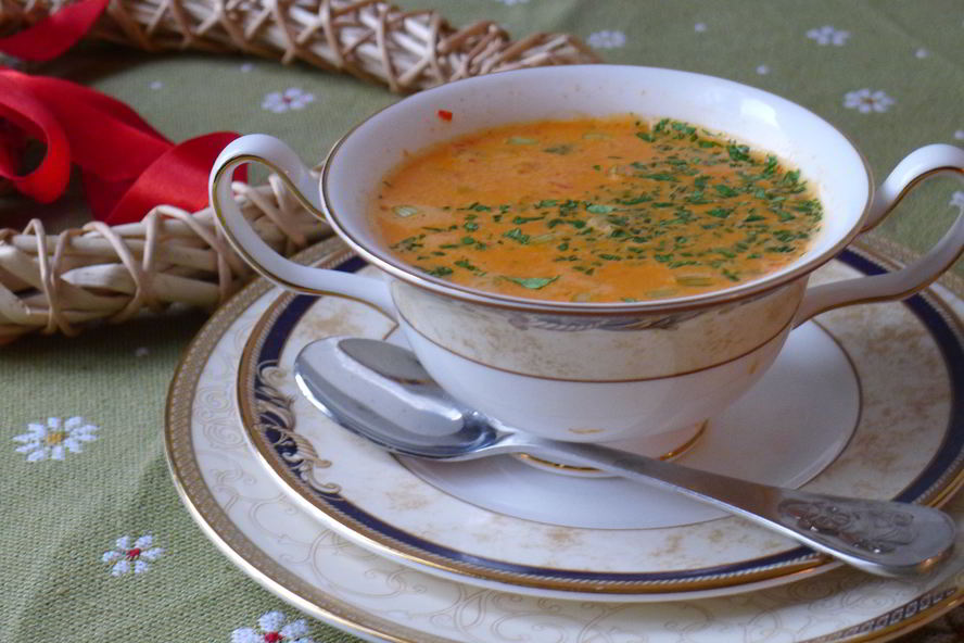 Рецепт голландского супа-пюре из паприки