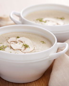 Грибной суп-пюре из шампиньонов