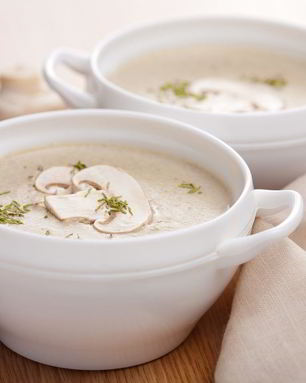 Грибной суп-пюре из шампиньонов