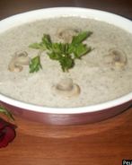 Грибной суп пюре со сметаной