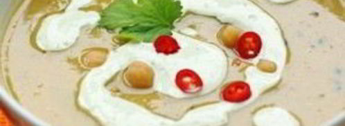 пряный суп-пюре из нута. Шаг 10