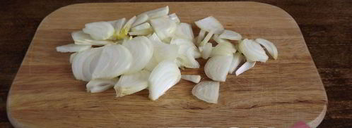 шпинатный суп-пюре с грудинкой. Шаг 4