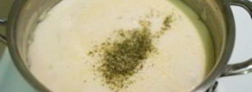 сливочный суп-пюре с шампиньонами. Шаг 9