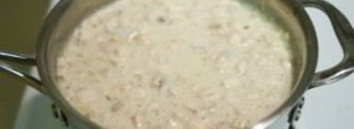 сливочный суп-пюре с шампиньонами. Шаг 11