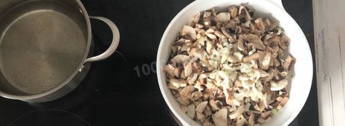 суп пюре грибной со сливками. Шаг 6