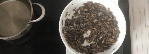 суп пюре грибной со сливками. Шаг 7