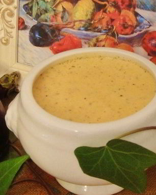 Суп-пюре из баклажана