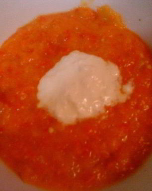 Суп-пюре из болгарских перцев