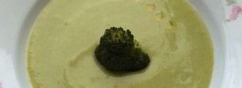 суп-пюре из брокколи с плавленым сыром. Шаг 6