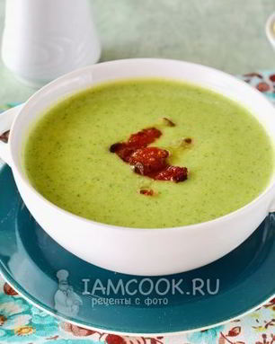 Суп-пюре из брокколи со сливками